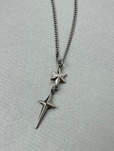 ファンシークロススターネックレス / Fancy cross star necklace