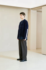 エルボーセクションヘビーカーディガン/ELBOW SECTION HEAVY CARDIGAN NAVY