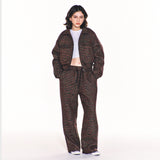 アヴリルツイードワイドロングパンツ/AVRIL TWEED WIDE LONG PANTS (GREEN)