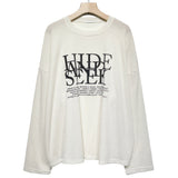 ハイドレターニットTシャツ (3 color)