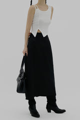 マグロングスカート/mug long skirt