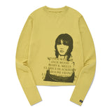 キルシーシネマグラフィックロングTシャル／KIRSH CINEMA GRAPHIC LONG SLEEVE T-SHIRT [MUSTARD]