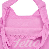 acme de la vie / Sanrio HELLO KITTY KNIT BAG PINK