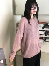 ヘッチスプリング アルパカウール リップネックニット