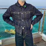 Mill Harry Badge Denim Jacket (6690598256758)