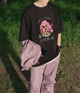 マッシュルーム半袖Tシャツ