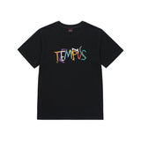カラフルビッグロゴTシャツ / COLORFUL BIG LOGO T-SHIRTS [BLACK]