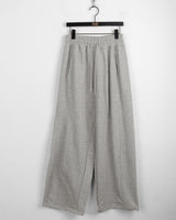 Shugi side cut training two-way banding long wide jogger pants
