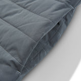 [Riversible]Fleece & Padding Vest V2 Gray (6622450614390)