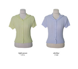 Hood Knit Short Sleeve Cardigan (4color)