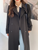 [SHOPPERMADE] Belgian Double Trench Coat (3color)