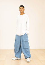 ディビジョンワイドカーゴパンツ/DIVISION WIDE CARGO STRING PANTS