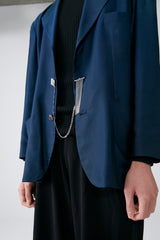 VEILED plain jacket-closer (4629899968630)