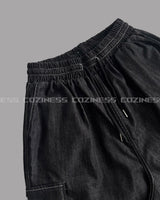 デニムカーゴショーツ/SI denim cargo shorts