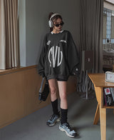 (UNISEX) コブ制服オーバーマンツーマン