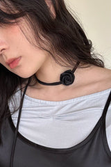 rose string scarf