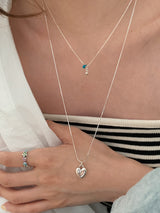ビリーターコイズネックレス / [925silver] Billy Turquoise Necklace