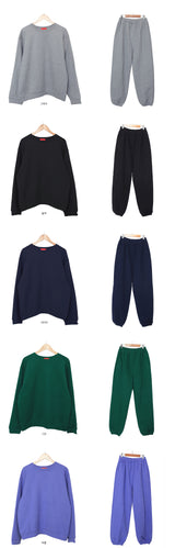 ウールオーバーピーチスウェットシャツ / wool over peach sweatshirt