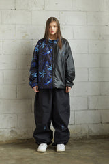 Jブルーフラワージャケット/BSR2223FWJK062 J-BLUE FLOWER JACKET BLACK