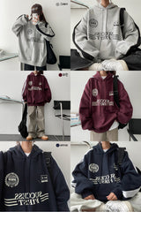 [Fleece] Circular Colored Hoodie