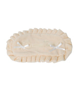 VELVET RIBBON PAJAMA EYE PATCH (IVORY)