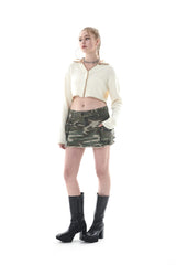 ミリタリーミニスカート/MILITARY MINI SKIRT