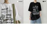 ホーリーストリートボキシー半袖Tシャツ / Holy Street Boxy Short-Sleeved T-Shirt