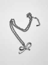 basic ribbon Necklace