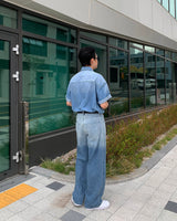 グラデーションデニムパンツ / GM Gradation Denim Pants (XS ~ L)