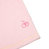 チェリーテリーラップスカート / CHERRY TERRY WRAP SKIRT [Light Pink]