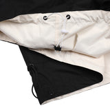 ウィンドブレーカーフーデッドリバーシブルジャケット/BSR2223FWJK036 TWAN WINDBREAKER HOODED REVERSIBLE JACKET CREAM/BLACK
