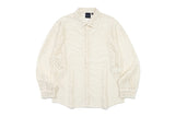 パンチングニットウェスタンシャツ / PUNCHING KNIT WESTERN SHIRT_OATMEAL