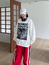 ソニック ボクシー スウェットシャツ / Sonic Boxy Sweatshirt (2color)