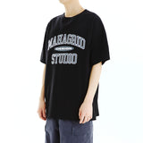 カレッジロゴTシャツ/COLLEGE LOGO TEE BLACK