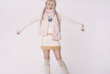 Ribbon Muffler_Fairy pink
