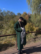 ASCLO Grand Hidden Long Coat (2color) (6630741770358)