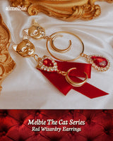 レッドウィザードリーピアス / Melbie The Cat Series - Red Wizardry Piercing