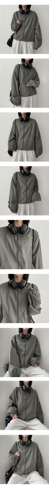 ノコストリングハイネックウィンドブレーカー / Noco String High-Neck Windbreaker