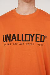 LOGO T SHIRT / ORANGE (6686002544758)