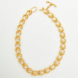 ティアドロップチェーンネックレス / Tear Drop Chian Necklace_Gold