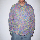 SOFT RAINBOW KNIT SHIRT