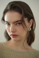 FLEUR earring_silver