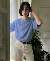 ファインモヘア半袖 (3 color)