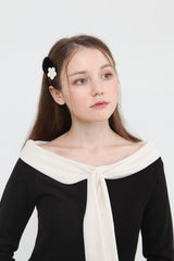 パーミナインオフショルダーTシャツ / peminine offshoulder t-shirt