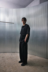 N-BT ポケット 1/2 カラーT (Black)