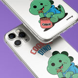 cookie dino jelly case (iphone case) (6638913060982)