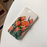 Mango Tulip / jelly type iPhone Galaxy Case (6581126529142)