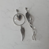 ラブシルバーエンジェルピアス / Love Silver Angel Piercing