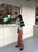 Mood basic crop t-shirt