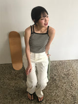 Amour stripe sleeveless